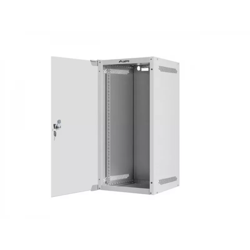 Lanberg WF10-2312-10S armario rack 12U montaje en pared gris