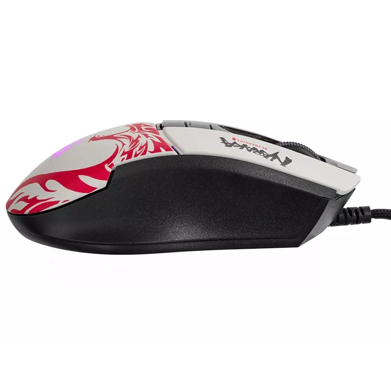 Ratón gaming con cable A4Tech Bloody L65 MAX RGB 16000 DPI Ergonómico para diestros