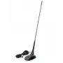 Antena CB PNI Extra 48 con base magnética de neodimio Negra