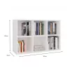 Estantería MALAX MINI 2X3 blanco