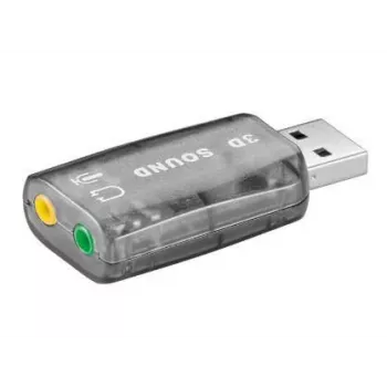 Tarjeta de audio Microconnect 68878 2.0 canales USB