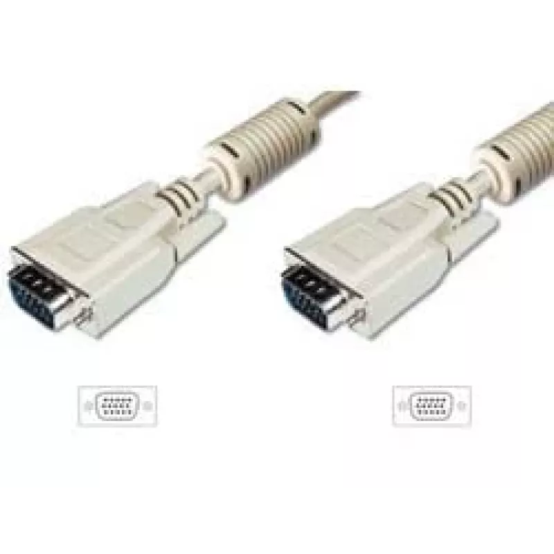 Cable de conexión de monitor VGA Digitus AK-310103-018-E