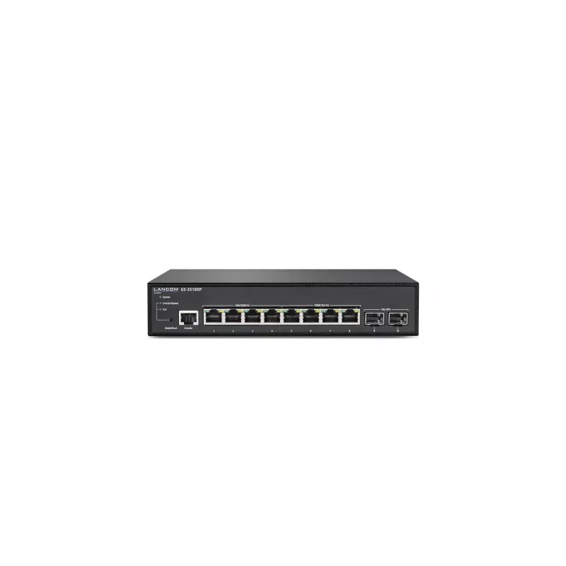 LANCOM GS-3510XP Managed L2 2.5G Ethernet (100/1000/2500) Power over Ethernet (PoE) 1U negro