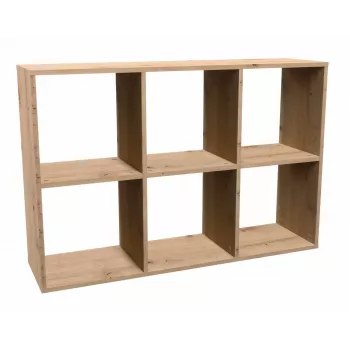 Estantería de salón Topeshop MALAX 2X3 ARTISAN