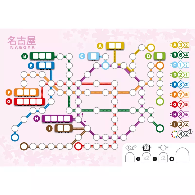 Voll verplant - Zusatzblock Japan, juego de mesa