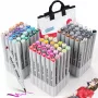 Rotuladores de doble punta Arrtx Oros, 90 colores, set de rotuladores de doble punta