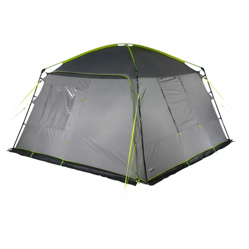 Pabellón Cabana (gris/lima, 3,5 m x 3,5 m)