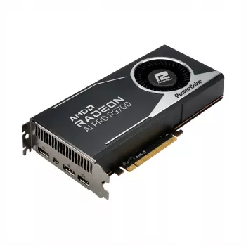 Tarjeta gráfica power color Radeon AI PRO R9700 32GB – GPU profesional con 32 GB de memoria