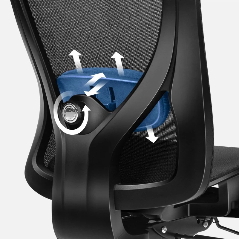 Expert 5.3 negro silla giratoria de malla
