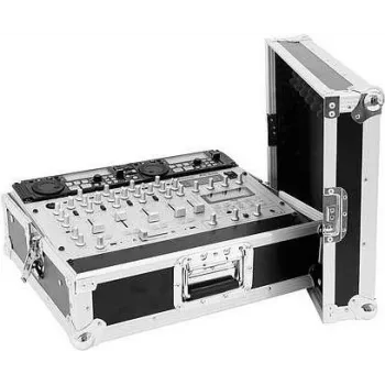 Funda para mezclador Omnitronic MCV-19 8HE Variable — Flightcase para equipos de rack de 19