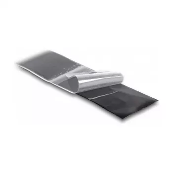 Cinta de velcro resistente DeLOCK autoadhesiva 25 m x 50 mm negra