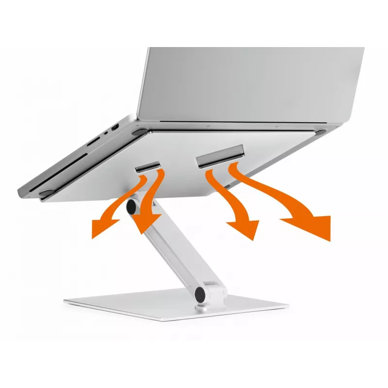 Soporte pasivo Durable 505023 para portátil plateado para interiores