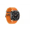 Samsung Galaxy Watch Ultra 3,81 cm (1,5 inch) AMOLED 47 mm Digital 480 x 480 píxeles Pantalla táctil 4G Gris, Titanio Wi-Fi GPS (satélite)
