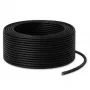 Cable de red Ethernet QOLTEC CAT6 UTP, 50 m, negro