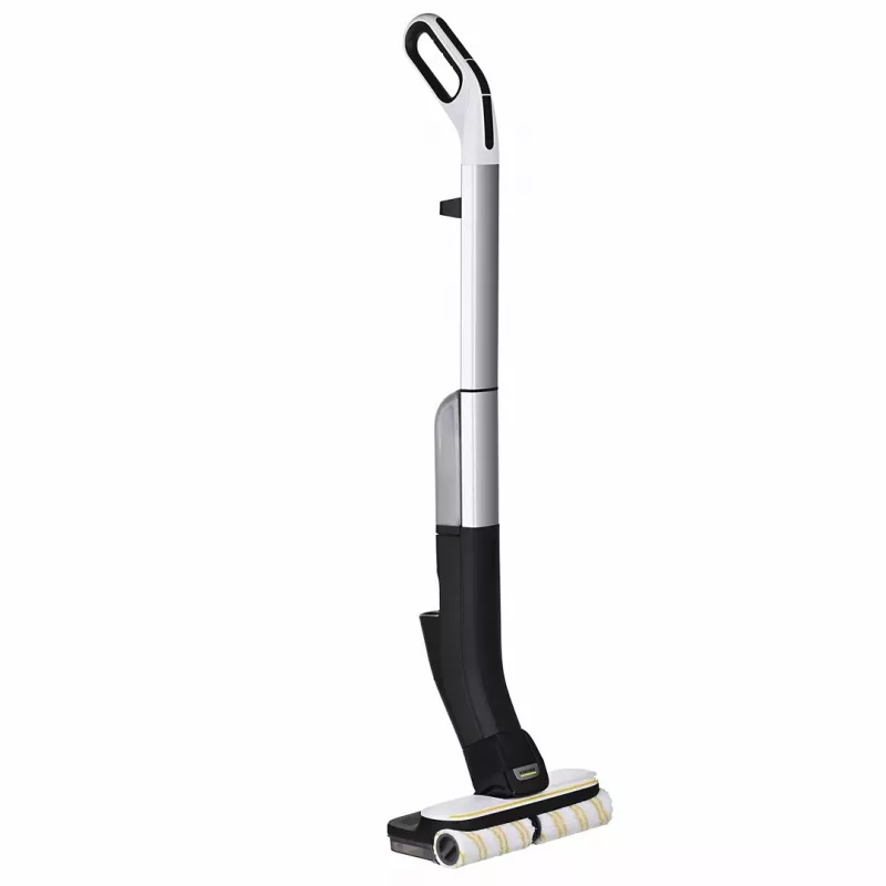 Aspirador Kärcher FC 4-4, batería de iones de litio de 2,5 Ah, limpieza en seco y húmedo, cepillo de rodillo de 30 cm, negro/gris