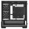 Caja semitorre PC DeepCool CG380 3F – Negra, 235×437×451 mm, compatible con 2x120 mm lateral + 1x120 mm trasero, fuente de alimentación abajo, HDD de 2,5 inch/3,5 inch