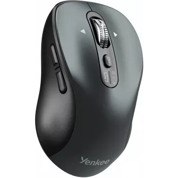 YENKEE YMS 2010BK GYRO Dual ratón inalámbrico, Bluetooth + USB 2,4 GHz