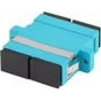 Adaptador de fibra óptica LANBERG MM SC/UPC DX OM3