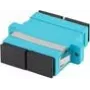 Adaptador de fibra óptica LANBERG MM SC/UPC DX OM3