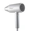 Secador de pelo Maestro MR-213 2100W mango plegable, 2 velocidades, golpe de aire frío, concentrador de doble pared, plata