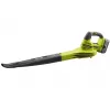 Ryobi RBL1820S40F ONE+ soplador de hojas inalámbrico 18 V, con batería de 4,0 Ah y cargador, negro, verde