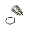 Pulsador antivandálico DimasTech 25 mm Silverline Dot RGB PD216