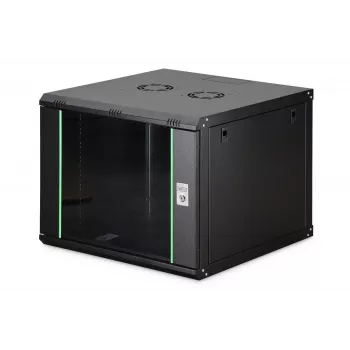 Armario de red de pared DIGITUS Dynamic-N 9HE 19 pulgadas 600x600 mm, IP20, cerradura con llave, sin montar