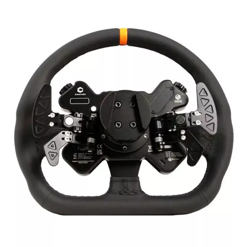 Simucube Valo GT-23 volante inalámbrico, 32 cm, cuero, negro