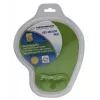 Alfombrilla de ratón ESPERANZA EA137G gel con reposamuñecas, color verde liso, base antideslizante