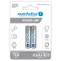 Pila recargable everActive EVHRL03-800 AAA NiMH 1,2 V, cilíndrica, pack de 4