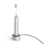 Cepillo de dientes eléctrico MOVA Fresh Pro Adult Sonic plateado — 4 modos, batería de Li‑Ion, temporizador integrado