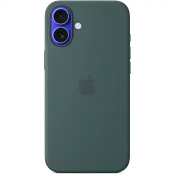 Apple iPhone 16 Plus Funda de silicona con MagSafe – Verde mar