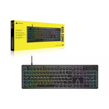 Teclado mecánico K55 Core RGB negro