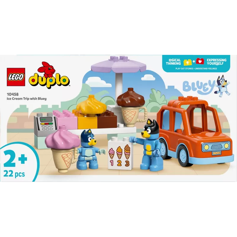 LEGO BLUEY 10458 Excursión a por helados con Bluey