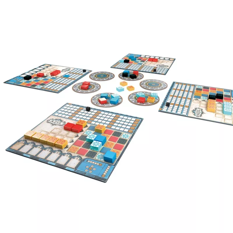 Juego de mesa Asmodee Azul — Juego familiar, juego de estrategia, recomendado a partir de 8 años