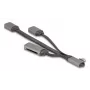 DeLOCK 64303 Hub USB 3.2 Gen 1 Type-C 5000 Mbit/s Gris