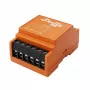 Relé eléctrico Shelly i4 Gen3 Naranja Wi‑Fi 2,4 GHz 1 W 110–240 V 4 canales