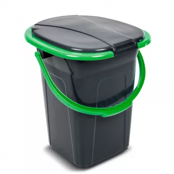 Contenedor de residuos Greenblue GB320BB Negro Azul Plástico 19L