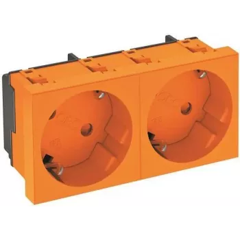 BETTERMANN STD-D3S ROR2 toma de corriente 33°, toma de corriente schuko doble (6120105)