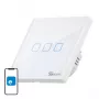 Interruptor de luz inteligente de pared Sonoff T2 EU TX 3 canales Wi‑Fi + RF 433 control