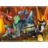 Puzzle infantil Dragons - Los nueve reinos (100 piezas)
