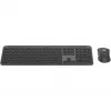 Logitech Signature slim Combo MK950 - Conjunto teclado-ratón - Inalámbrico - Bluetooth 5,1 LE - QWERTY - Nórdico - Grafito (920-012488)