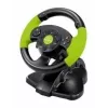 Esperanza EG104 High Octane volante con pedales, PC/PS3/Xbox 360, negro/verde
