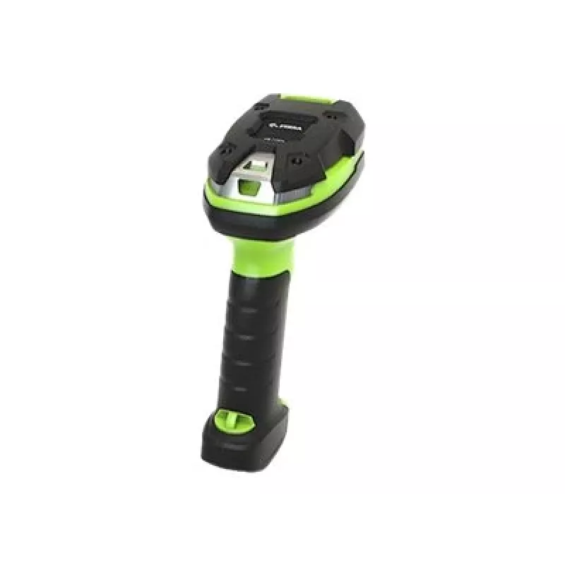 Escáner de códigos de barras portátil Zebra LI3678-ER 1D negro, verde