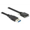Cable USB DeLOCK 83599 USB 3.2 Gen 1 3 m USB A Micro-USB B negro