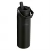 Botella termo Stanley IceFlow Bottle Flip Straw 700 ml negra (10-11283-143)