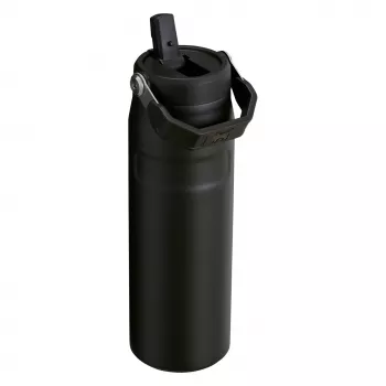 Botella termo Stanley IceFlow Bottle Flip Straw 700 ml negra (10-11283-143)