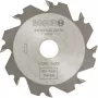 Bosch 3608641008 fresa de ranurar, 105 x 20 mm, 8 dientes, para GUF 4-22 A y PSF 22 A