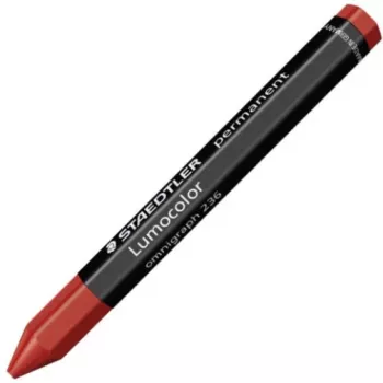 Staedtler Lumocolor Omnigraph 236 lápiz de marcado permanente, rojo