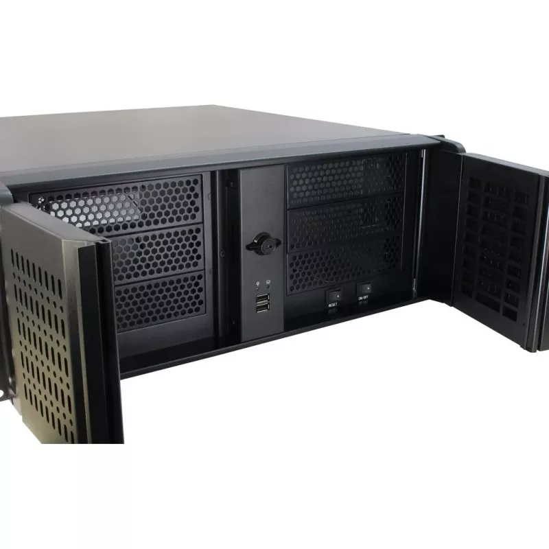 Caja de servidor Inter-Tech 4U-4098-S rack negro